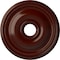 Ekena Millwork Bradford Ceiling Medallion (Canopies up to 4 3/8"), 18 1/8"OD x 3 3/4"ID x 1 1/8"P, Brushed Mahogany CM18BRBMF - alternate 1